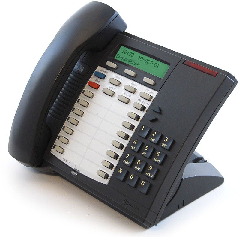 Mitel Superset 4025 14-Button Charcoal Digital Display Speakerphone - Grade A Refurbished - Mitel refurbished available on PCLiquidations