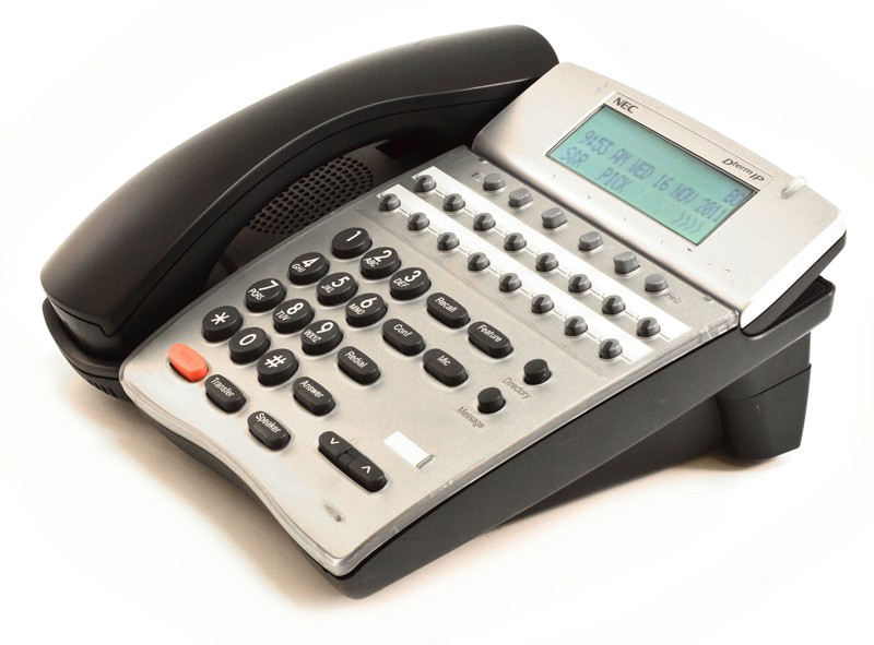 NEC ITR-16D-2 16 Button Black Display Speaker Phone Dterm IP (780016) Refurbished - NEC (Nippon Electric Company) refurbished available on PCLiquidations