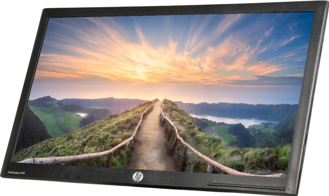 HP P221 ProDisplay 22"" Widescreen LED LCD Monitor - Grade C - No Stand Refurbished - Hewlett-Packard (ou HP en abrégé) refurbished available on PCLiquidations