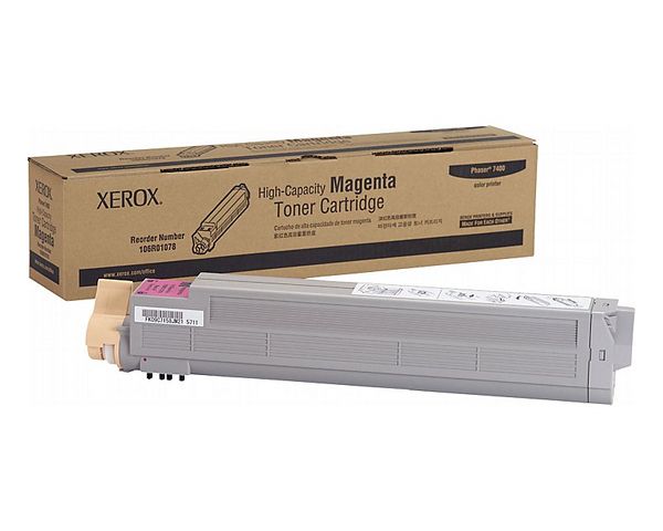 Xerox Phaser 7400 Compatible Toner Cartridge - Magenta Refurbished - Xerox refurbished available on PCLiquidations