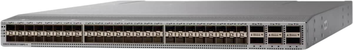 Buy Cisco Nexus 31108PC-V 48-Port Gigabit Switch - Refurbished Refurbished - $435.98 Cisco Nexus 31108PC-V 48-Port Gigabit Switch - Refurbished Refurbished - Cisco Systems Inc. refurbished available on PCLiquidations