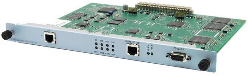 3Com NBX 100 Digital Line Card T1 Refurbished -  refurbished available on PCLiquidations