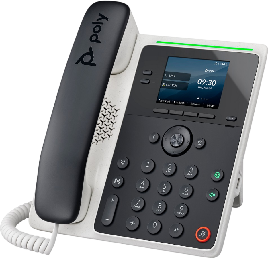 Poly Edge E100 IP Phone Refurbished - N/A (Il existe plusieurs marques avec le nom "Poly", il refurbished available on PCLiquidations