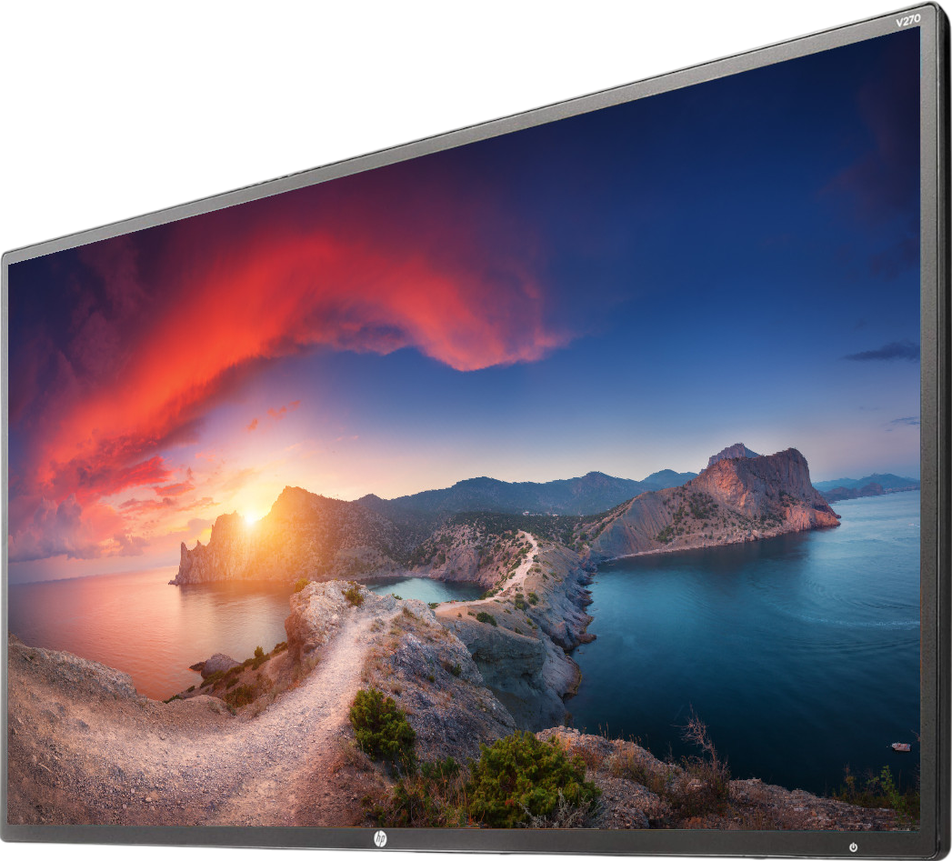 HP V270 27"" Widescreen FHD IPS LED Monitor - No Stand - Grade B Refurbished - Hewlett-Packard (ou HP en abrégé) refurbished available on PCLiquidations