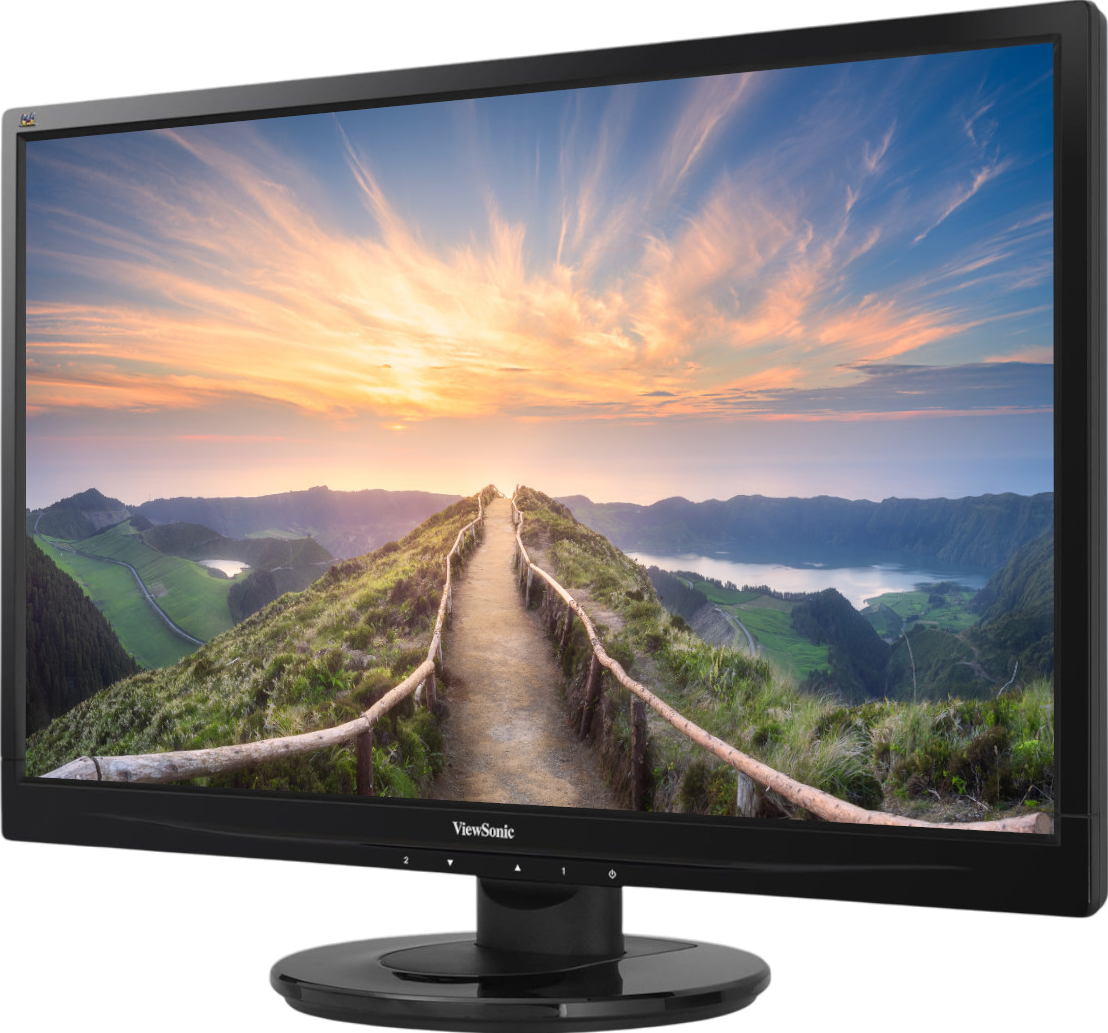 Viewsonic VA2246m-LED 22"" Widescreen LED LCD Monitor - Grade C Refurbished - ViewSonic refurbished available on PCLiquidations
