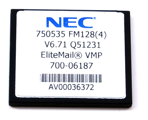 Buy NEC EliteMail VMP FM128(4) (750535) Refurbished - $66.97 NEC EliteMail VMP FM128(4) (750535) Refurbished - NEC (Nippon Electric Company) refurbished available on PCLiquidations