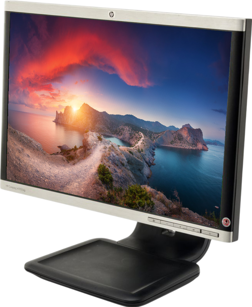 HP LA1905wg 19"" Black/Silver LCD Monitor - Grade C Refurbished - Hewlett-Packard (ou HP en abrégé) refurbished available on PCLiquidations