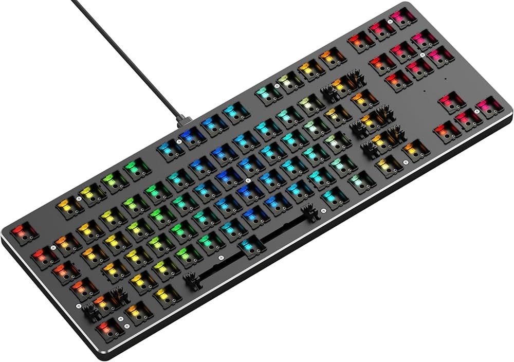 Glorious GMMK 85% TKL Wired RGB Barebone Mechanical Keyboard - Black - Refurbished Refurbished -  refurbished available on PCLiquidations
