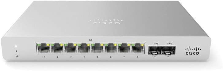 Cisco Meraki MS120-8 8-Port Gigabit Ethernet Switch Refurbished - Cisco Systems Inc. refurbished available on PCLiquidations
