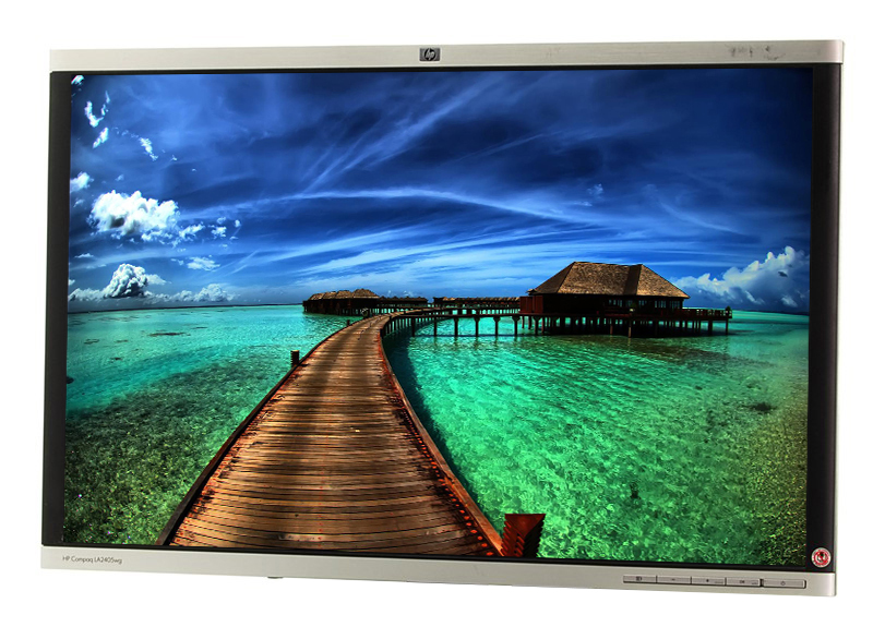 HP LA2405WG 24"" Widescreen LCD Monitor - Grade C - No Stand Refurbished - Hewlett-Packard (ou HP en abrégé) refurbished available on PCLiquidations