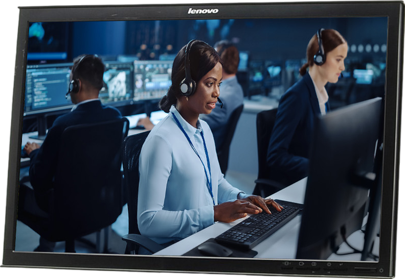 Lenovo D221 22"" Widescreen LCD Monitor - No Stand - Grade B Refurbished - Lenovo refurbished available on PCLiquidations