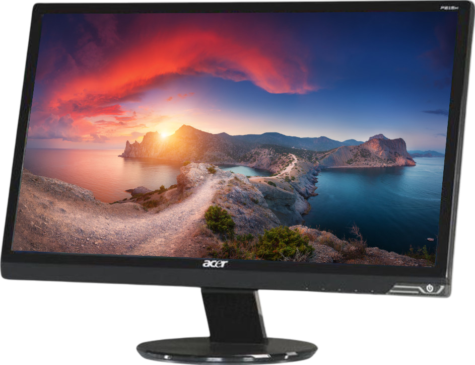Acer P215H 21.5"" FHD LCD Monitor - Grade B Refurbished - Acer refurbished available on PCLiquidations