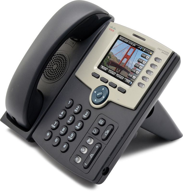 Cisco SPA525G2 Charcoal IP Color Display Speakerphone - Grade B Refurbished - Cisco Systems Inc. refurbished available on PCLiquidations