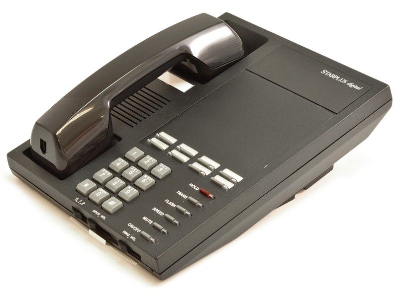 Vodavi Starplus SP1411-71 14-Button  Black Digital Phone - Grade A Refurbished -  refurbished available on PCLiquidations