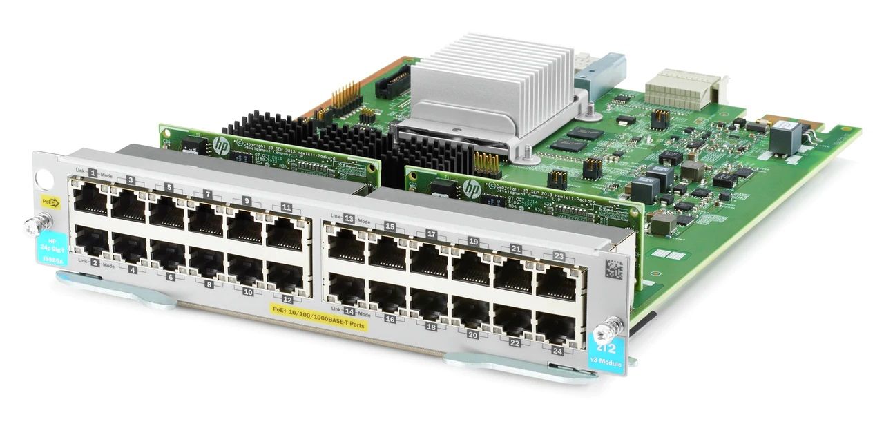 HP HPE Aruba 24-port 10/100/1000BASE-T MACsec v3 zl2 Module Refurbished - Hewlett-Packard (ou HP en abrégé) refurbished available on PCLiquidations