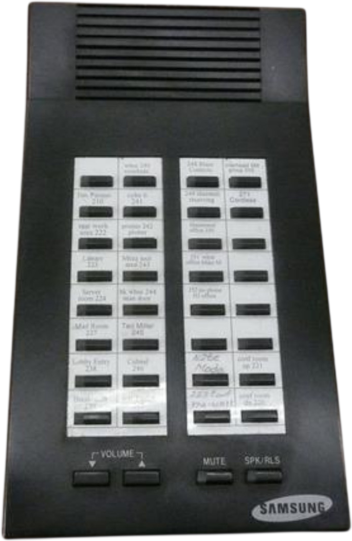 Samsung 824 Add-On Module 32 Button Black - Grade A Refurbished - Samsung refurbished available on PCLiquidations