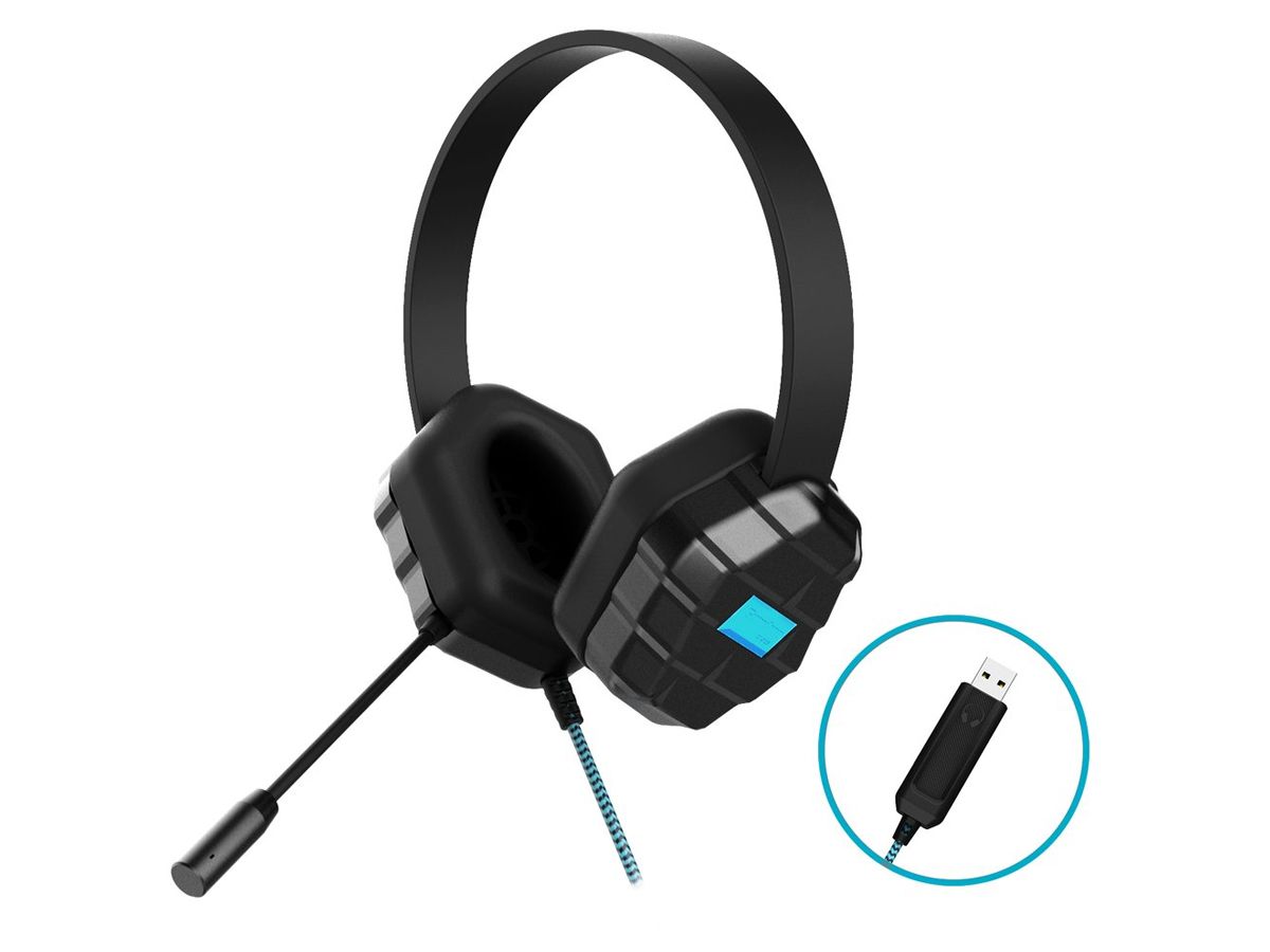 Gumdrop Droptech USB-A B2 Binaural Headset Refurbished -  refurbished available on PCLiquidations