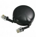 Artistic Products LLC Softalk Telephone Cord Manager Clear  8 Feet - Black Refurbished -  refurbished available on PCLiquidations