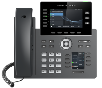 Grandstream GRP2616 IP Gigabit Dual Color LCD Speakerphone Refurbished - Grandstream refurbished available on PCLiquidations