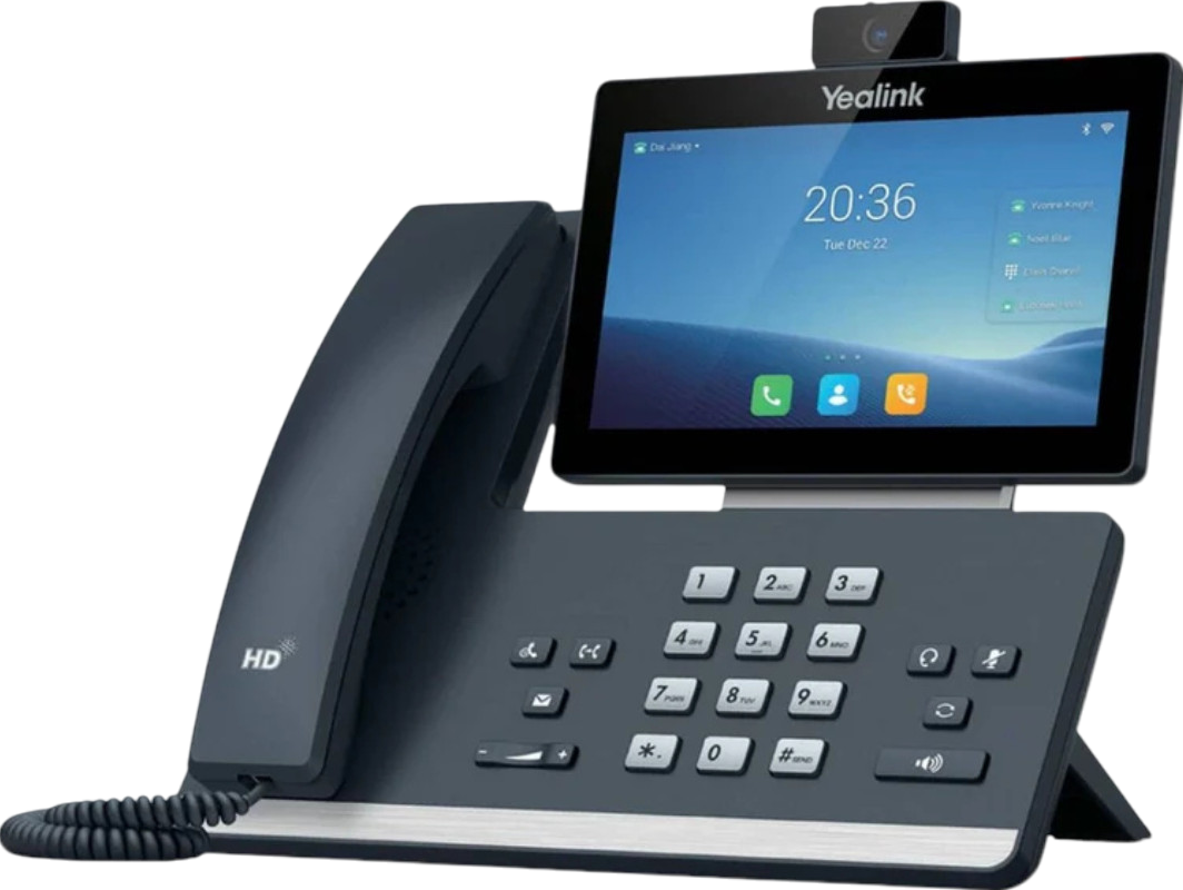Yealink SIP-T58W Smart Media Android HD Phone w/ Camera Refurbished - Yealink refurbished available on PCLiquidations