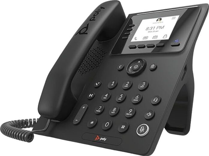 Poly CCX 350 Microsoft Teams Media IP Phone Refurbished - N/A (Il existe plusieurs marques avec le nom "Poly", il refurbished available on PCLiquidations