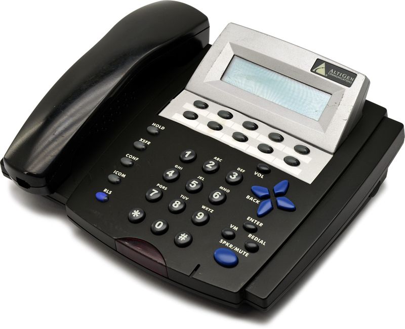 Altigen ALTI-IP600 Charcoal IP Display Speakerphone -Grade B Refurbished -  refurbished available on PCLiquidations