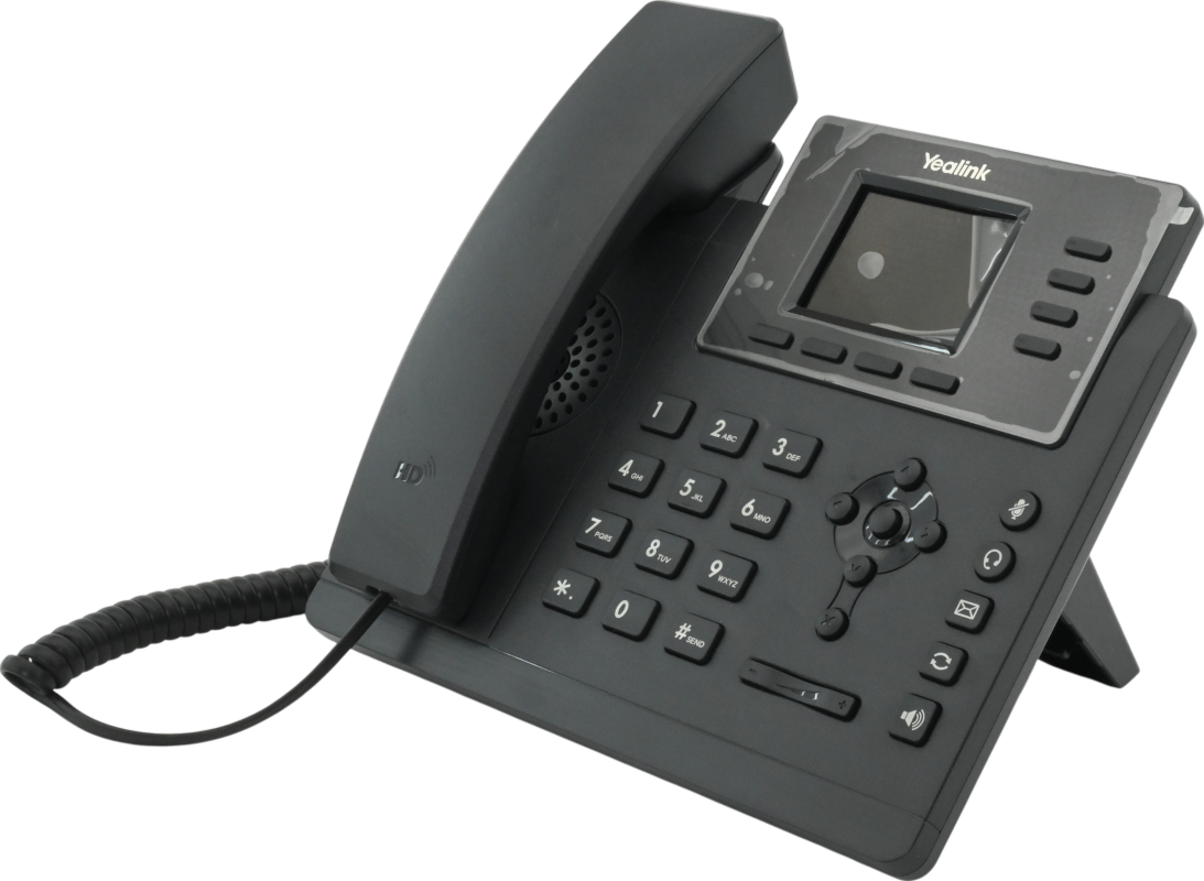 Yealink T34W 4-Line Gigabit Color LCD IP Phone w/Wi-Fi - Grade A Refurbished - Yealink refurbished available on PCLiquidations