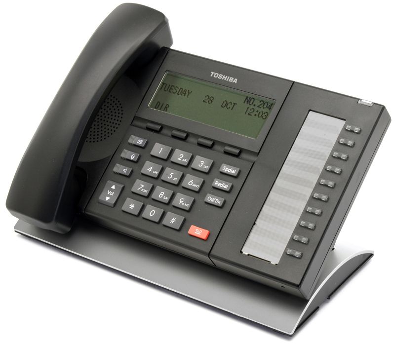 Toshiba Strata DP5022-SD 10-Button Display Speakerphone - Grade B Refurbished - Toshiba refurbished available on PCLiquidations