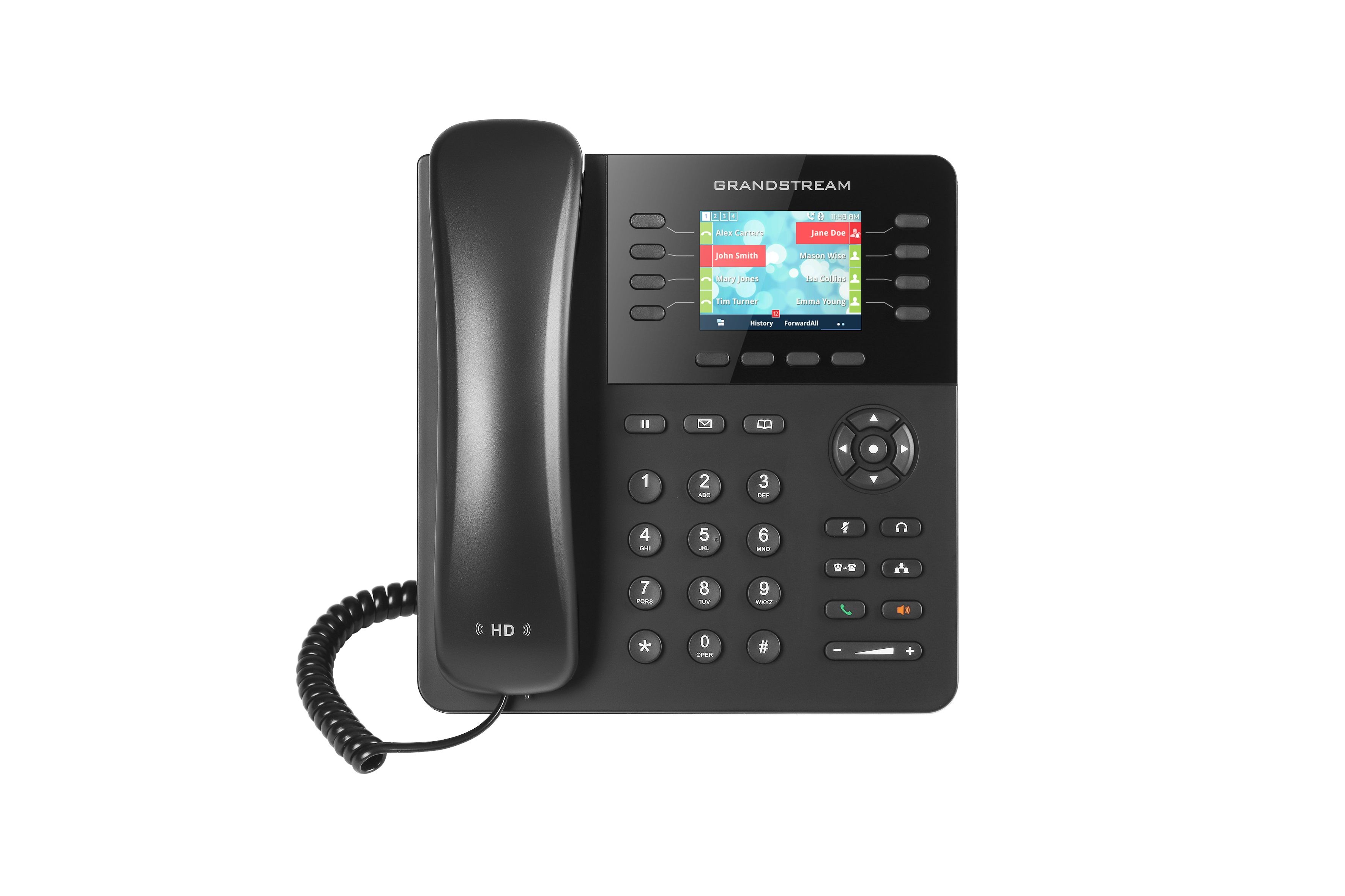 Grandstream GXP2135 8-Line Color LCD Gigabit IP Phone Refurbished - Grandstream refurbished available on PCLiquidations