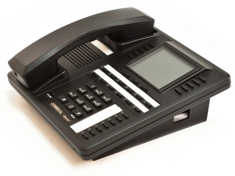 Comdial Impact 8412FJ-FB Black Display Speakerphone Refurbished -  refurbished available on PCLiquidations