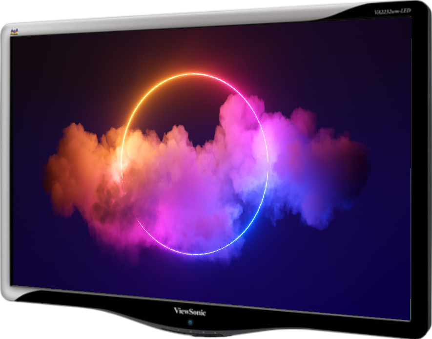 ViewSonic VA2232wm 22"" Widescreen LED Monitor - No Stand - Grade C Refurbished - ViewSonic refurbished available on PCLiquidations