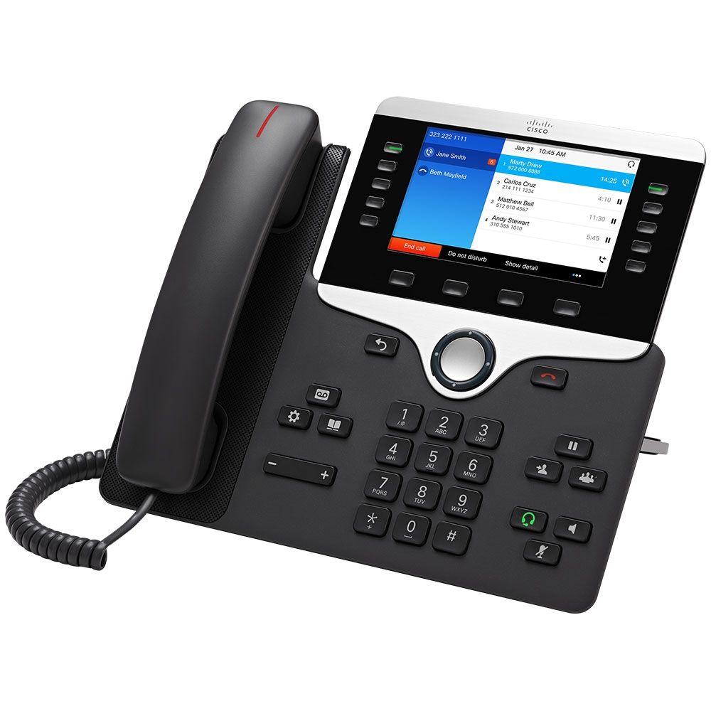 Cisco 8861 IP Phone with Multiplatform Firmware (CP-8861-3PCC-K9=) Refurbished - Cisco Systems Inc. refurbished available on PCLiquidations