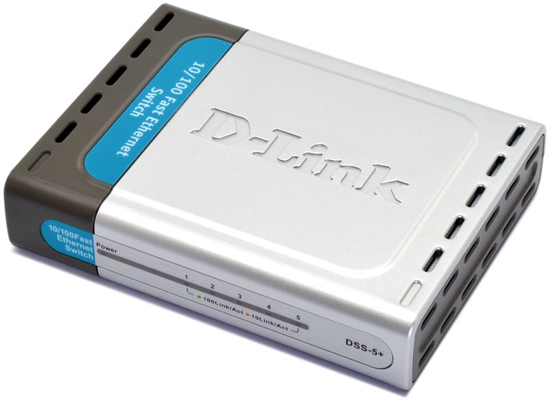 D-Link DSS-5 Plus 5-Port 10/100 Switch Refurbished - D-Link refurbished available on PCLiquidations
