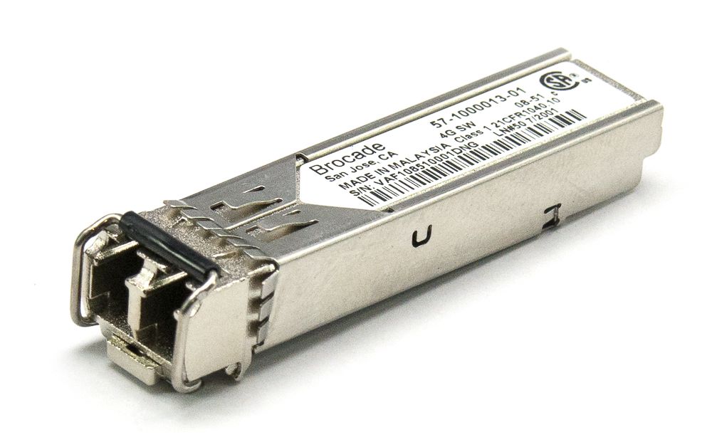Brocade 57-1000013-01 Fiber Channel 10/100/1000 SFP Module Refurbished -  refurbished available on PCLiquidations