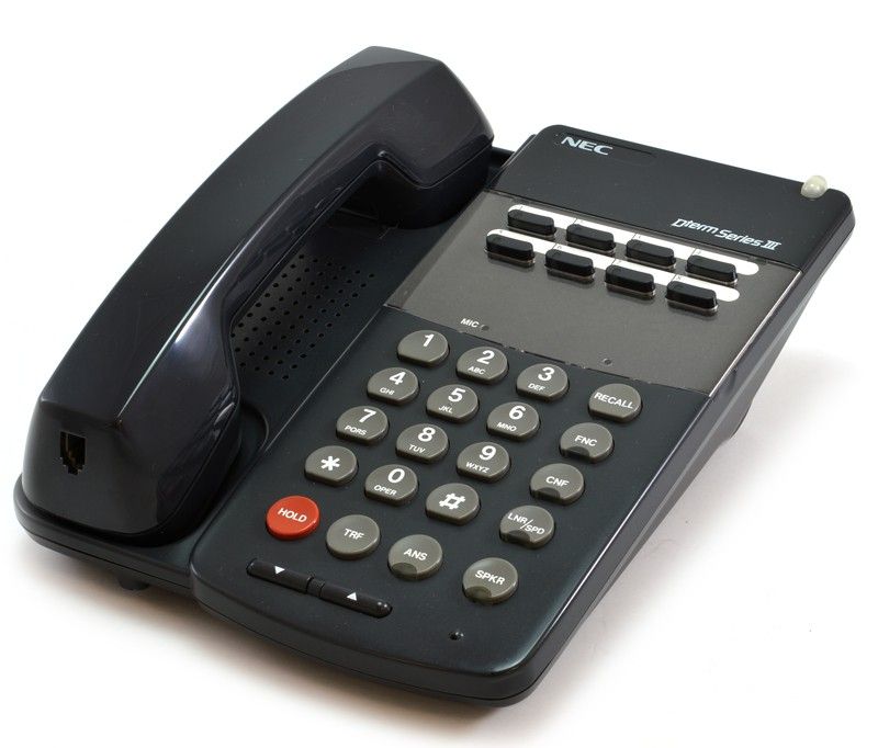 NEC Dterm Series III ETJ-8-1 8-Button Charcoal Basic Non-Display Phone (570001) Refurbished -  refurbished available on PCLiquidations