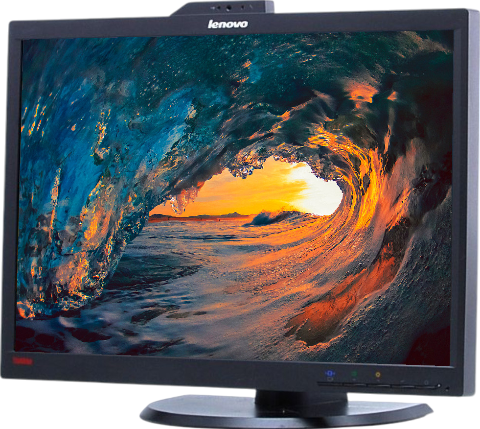 Lenovo L2251x 22"" Widescreen LED LCD Monitor - Grade B Refurbished - Lenovo refurbished available on PCLiquidations