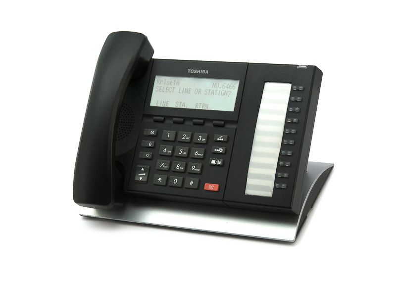 Toshiba DP5022C-SD Black Digital Display Speakerphone - Grade B Refurbished - Toshiba refurbished available on PCLiquidations