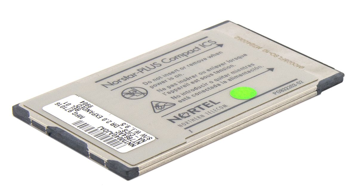 Nortel Compact ICS CICS 2.0 Software Expanded (NT7B64AC) Refurbished -  refurbished available on PCLiquidations