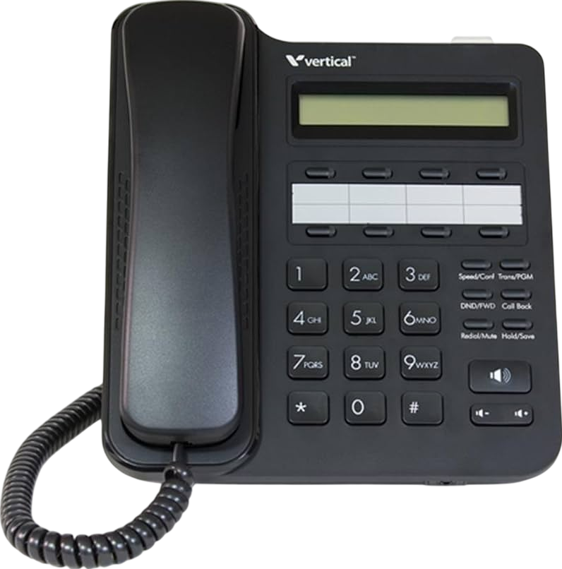 Vertical Edge 9208 8-Button Digital LCD Phone (VU-9208-00) - Grade A Refurbished -  refurbished available on PCLiquidations