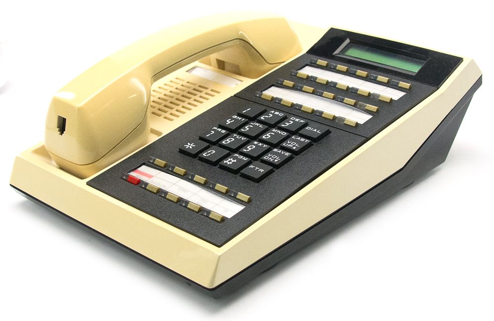 NEC Nitsuko 30-Button White Display Speakerphone (88264) - Grade B Refurbished - NEC (Nippon Electric Company) refurbished available on PCLiquidations