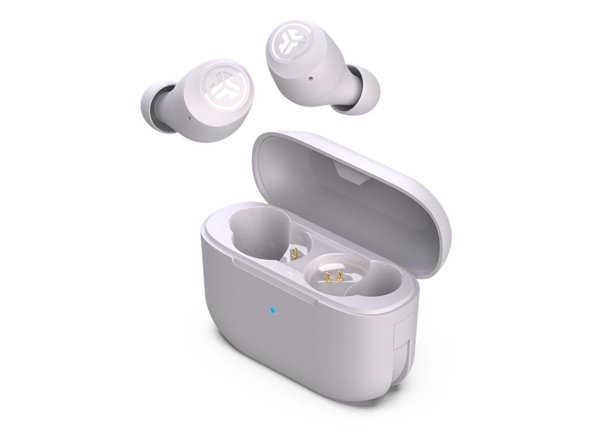 JLab Audio Go Air Pop True Wireless Earbuds - White Refurbished - JLab Audio refurbished available on PCLiquidations