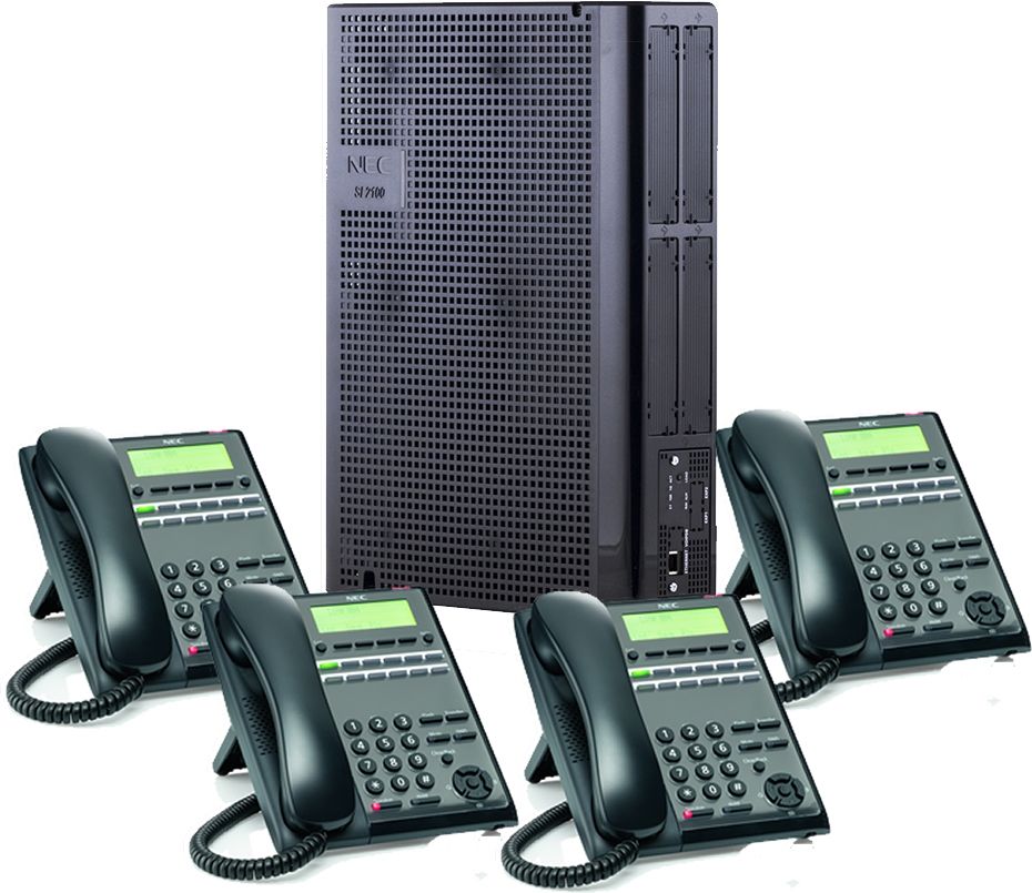 NEC SL2100 12-Button Digital Quick Start Kit Phone System(BE117449) Refurbished - NEC (Nippon Electric Company) refurbished available on PCLiquidations