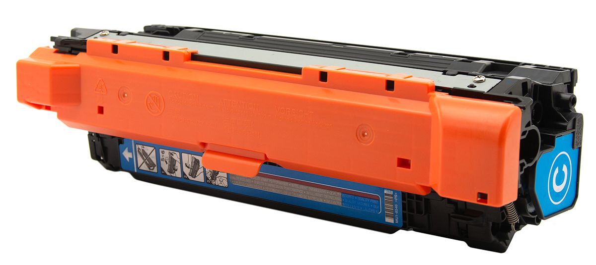 HP CE251A Laser Compatible Toner Cartridge - Cyan Refurbished - Hewlett-Packard (ou HP en abrégé) refurbished available on PCLiquidations