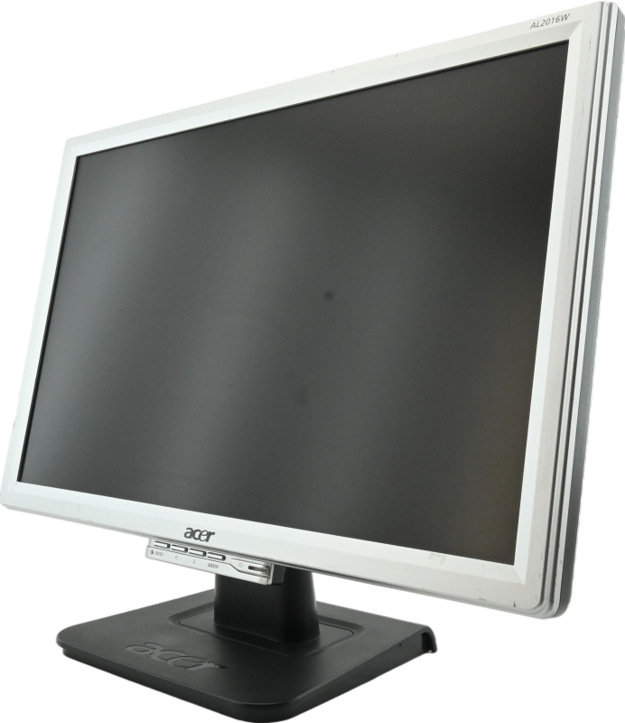 Acer AL2016W 20"" HD Widescreen LCD Monitor - Silver - Grade C Refurbished - Acer refurbished available on PCLiquidations