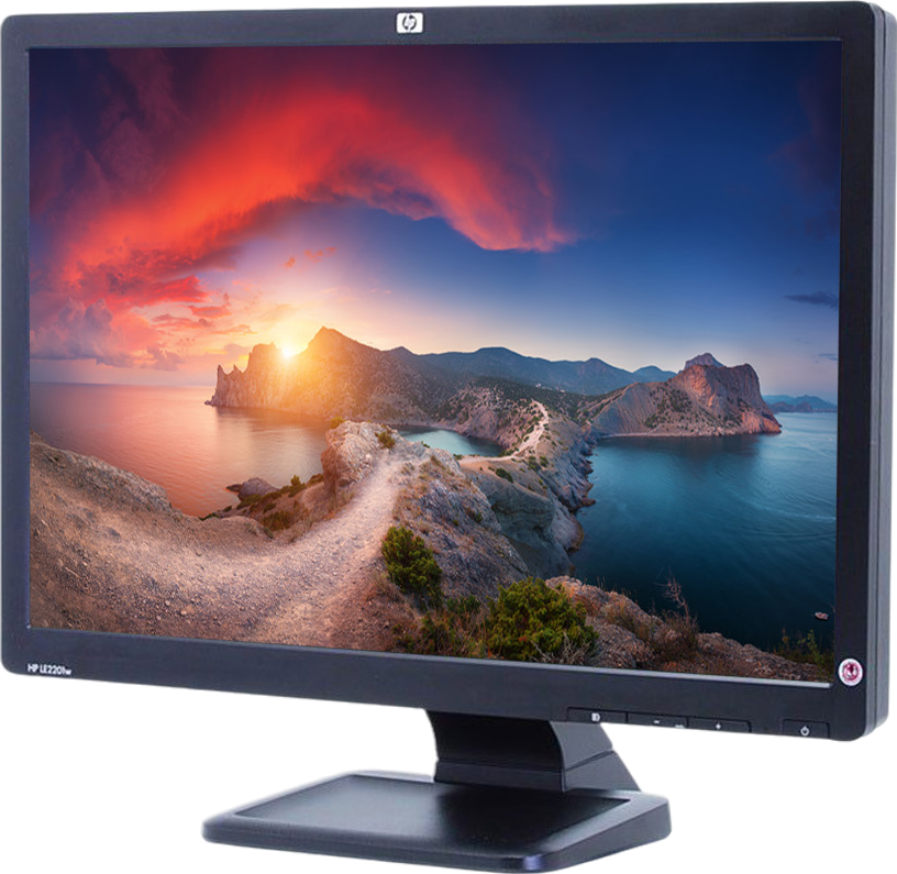 HP LE2201w 22"" Widescreen LCD Monitor - Grade B Refurbished - Hewlett-Packard (ou HP en abrégé) refurbished available on PCLiquidations