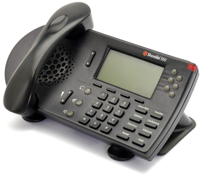 ShoreTel 560 Black IP Display Speakerphone - Grade B Refurbished -  refurbished available on PCLiquidations