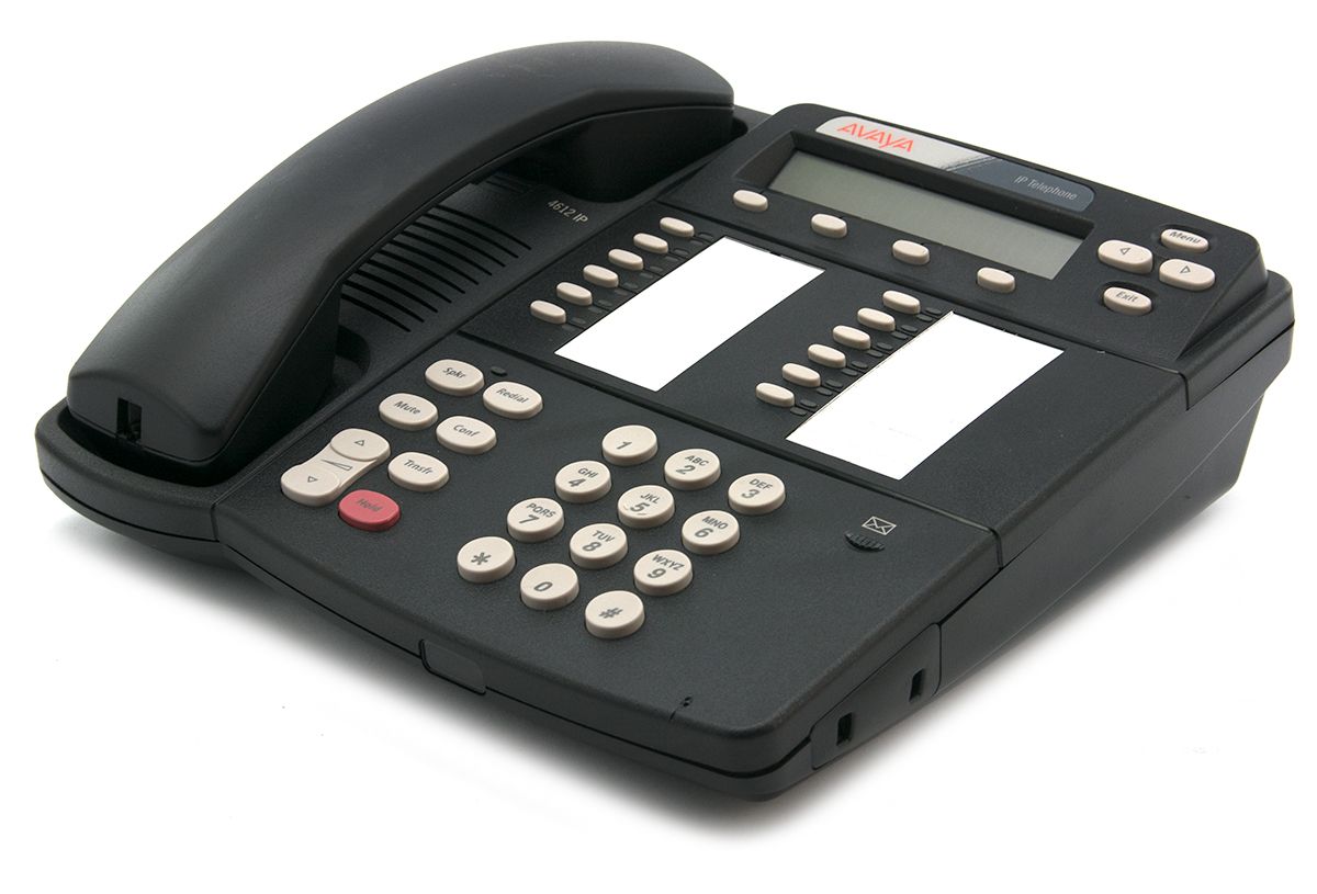 Avaya 4612 12-Button IP Display Phone (D01A) Refurbished - Avaya refurbished available on PCLiquidations