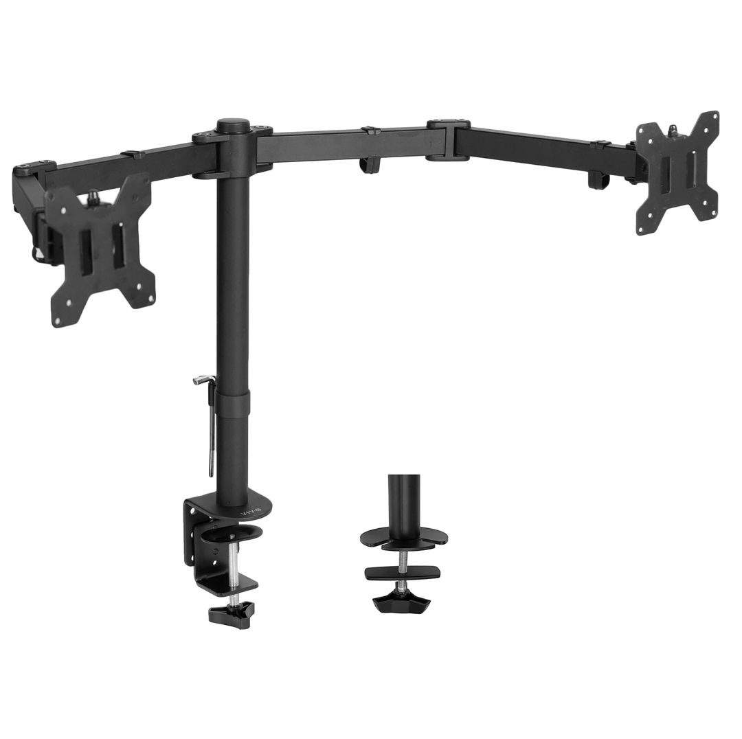 Buy VIVO Dual Monitor Desk Mount Refurbished - $49.99 VIVO Dual Monitor Desk Mount Refurbished - refurbished available on PCLiquidations