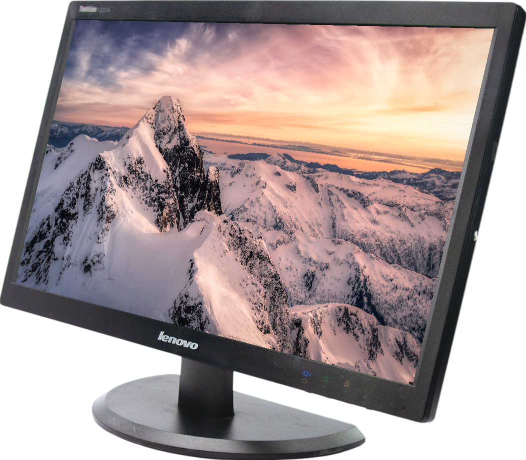 Lenovo ThinkVision E2223swA 21.5"" Widescreen FHD LED LCD Monitor - Grade C Refurbished - Lenovo refurbished available on PCLiquidations