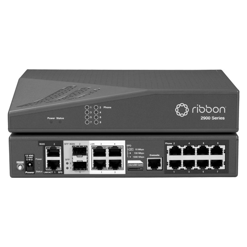 Ribbon Communications Ribbon 2900E EdgeMarc C2E Intelligent Edge Solution     4GE LAN, 2WAN Refurbished -  refurbished available on PCLiquidations